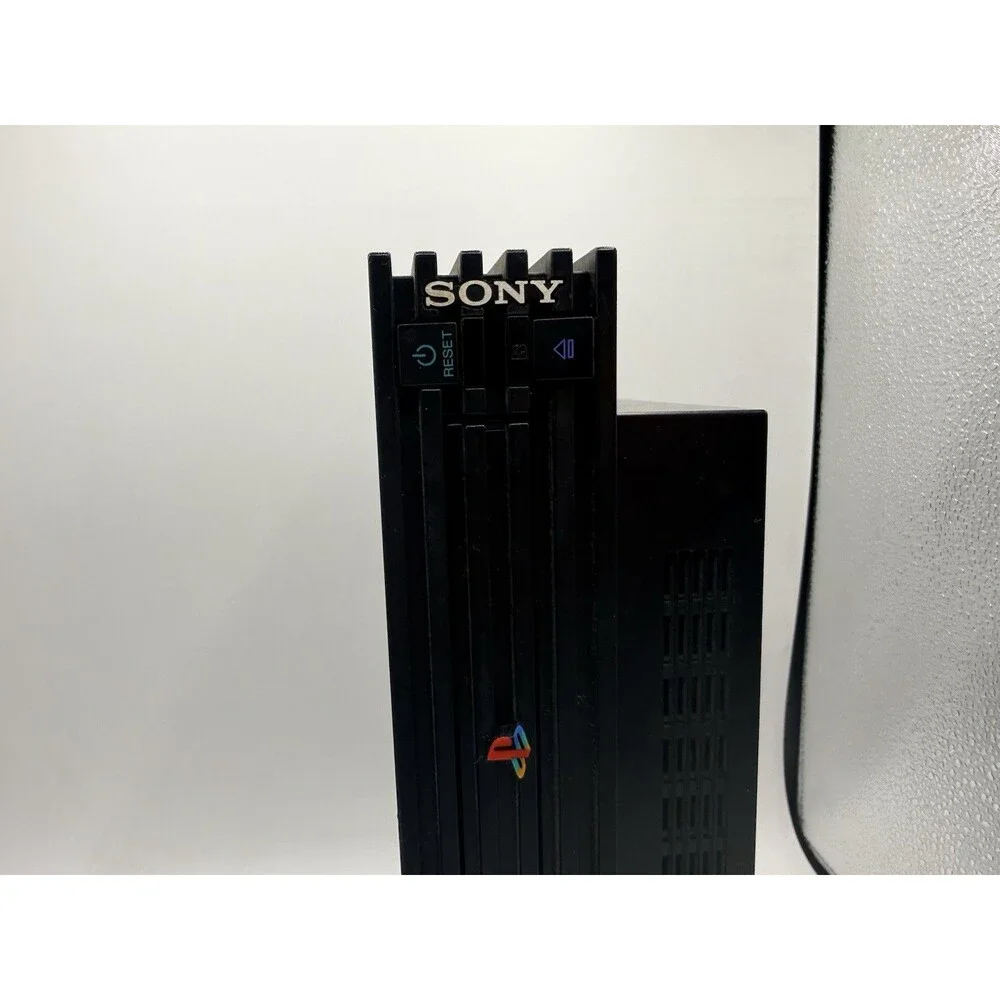 PlayStation 2 PS2 Fat Console SCPH-50001 w/ Remote Power Supply Memory & AV Cord